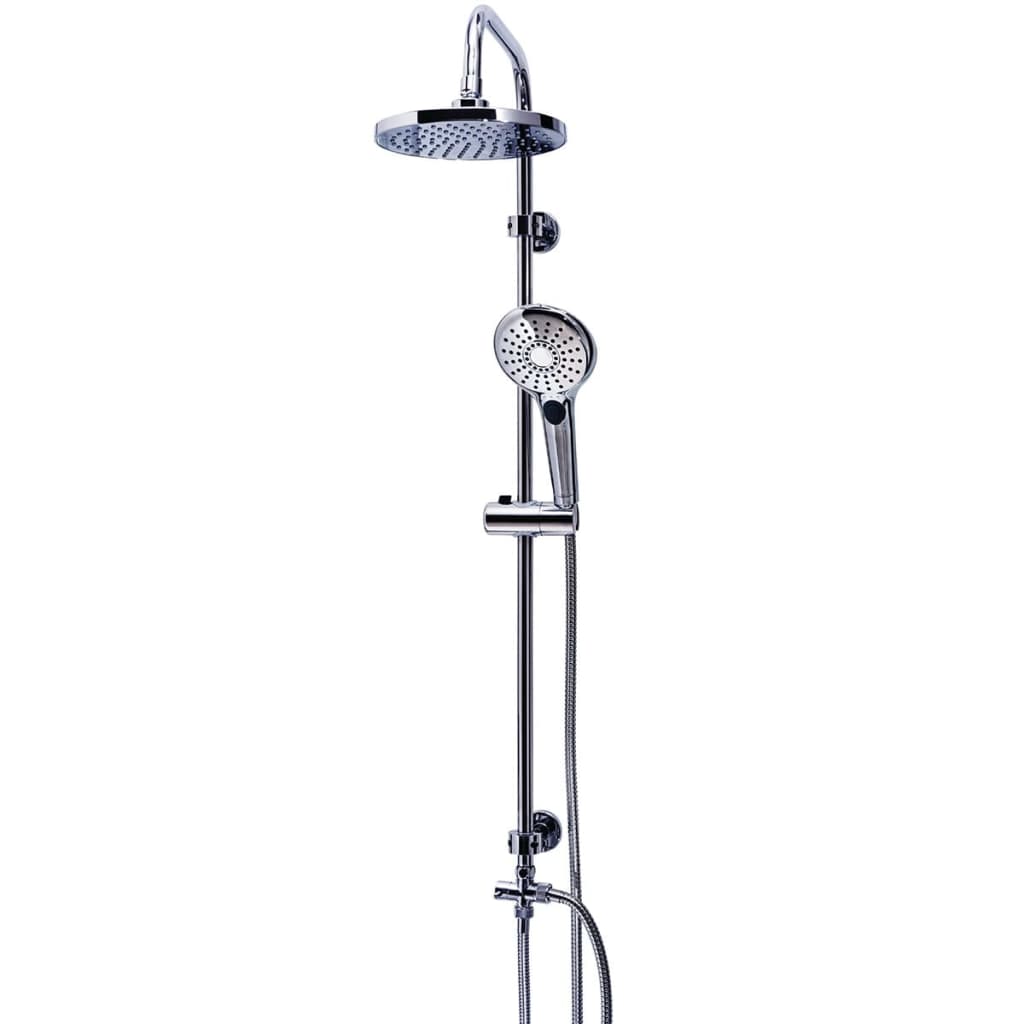 Ridder Duschset Regendusche Und Massage-Duschkopf Bahamas Chrom 91440