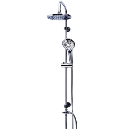 Ridder Duschset Regendusche Und Massage-Duschkopf Bahamas Chrom 91440