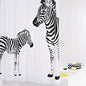 Ridder Duschvorhang Zebra 180×200 Cm Silber