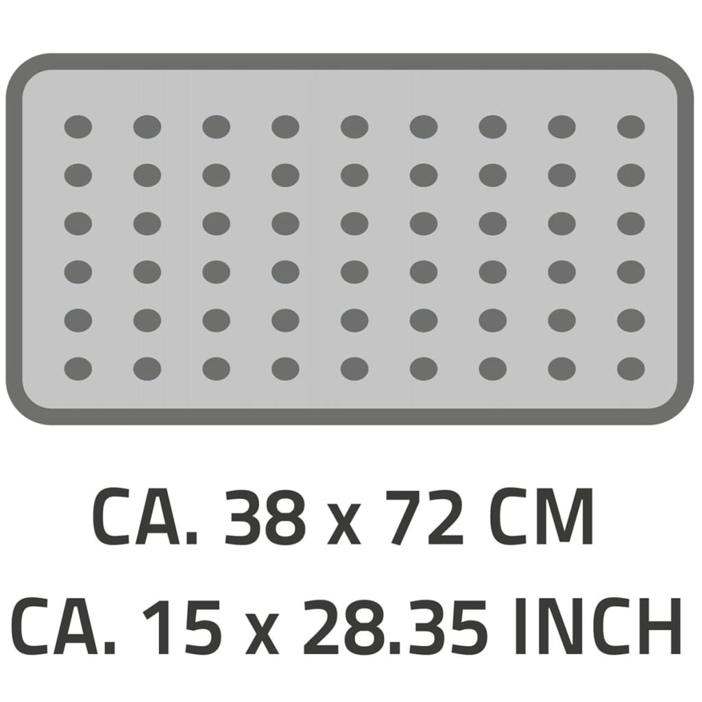 Ridder Badewanneneinlage Plattfuß 72×38 Cm 67087