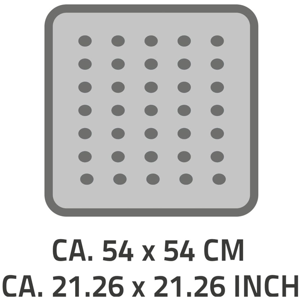 Ridder Duscheinlage Plattfuß 54×54 Cm 67263