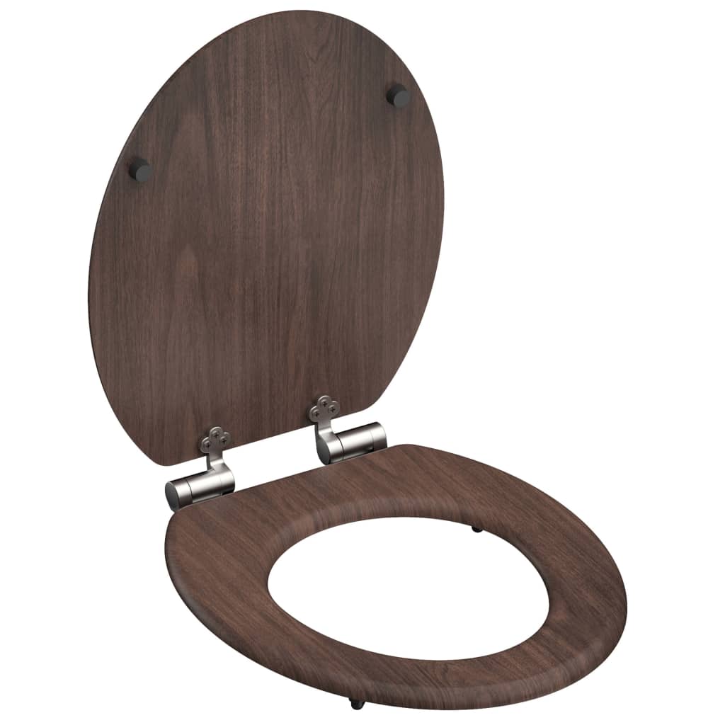 Schütte Toilettensitz Mit Absenkautomatik Dark Wood