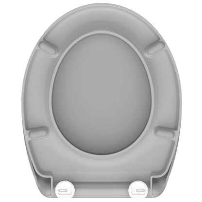 Schütte Toilettensitz Mit Absenkautomatik Grey Duroplast