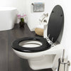 Tiger Toilettensitz Blackwash Absenkautomatik Mdf Schwarz 252030746