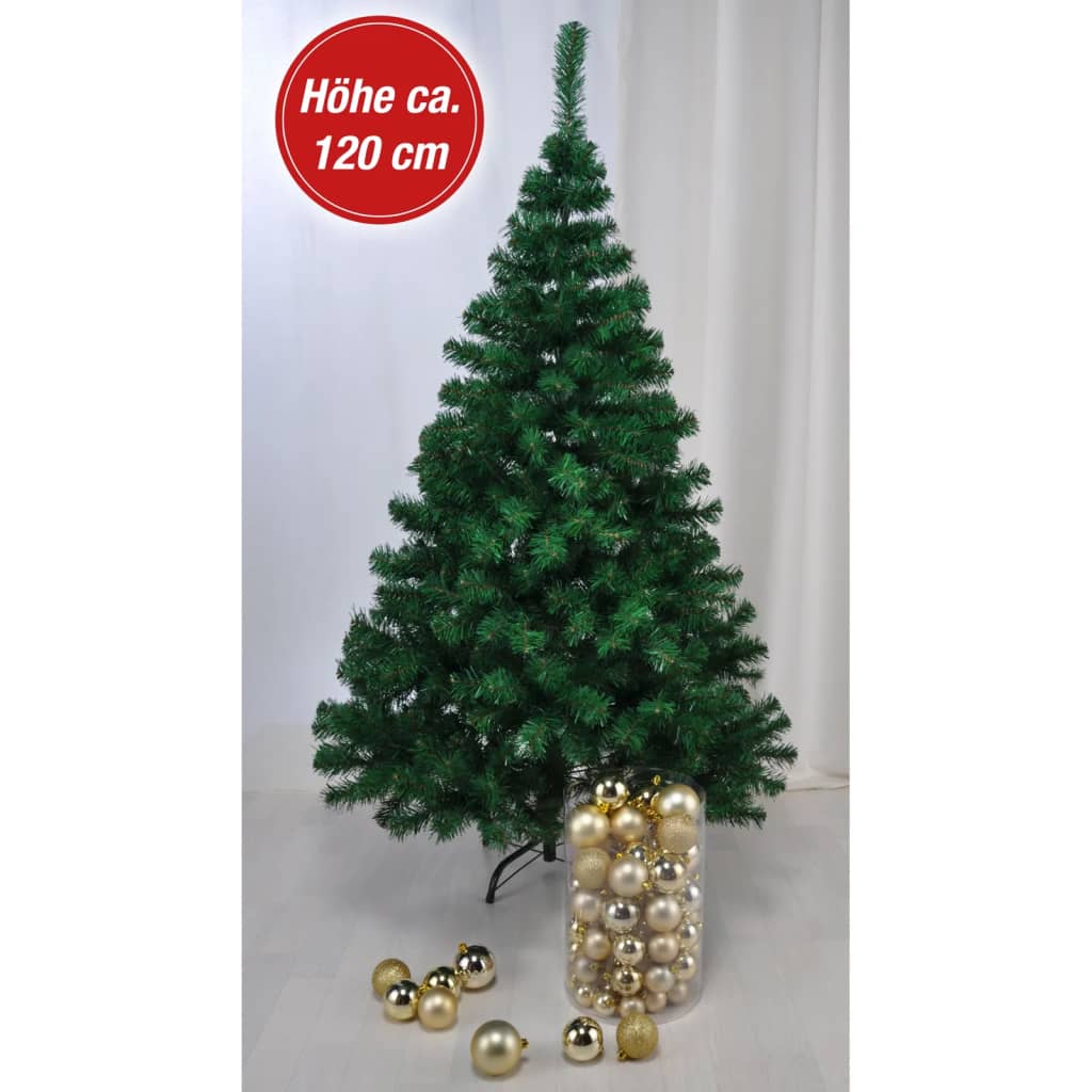 Hi Weihnachtsbaum Mit Ständer Aus Metall Grün