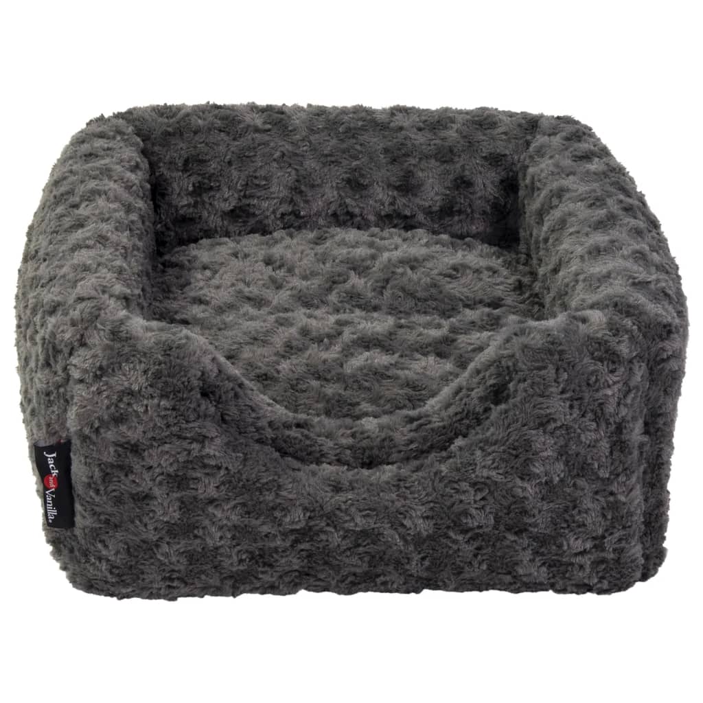 Jack And Vanilla Kuschelhöhle Softy S 40X40X39 Cm Rosette Grau