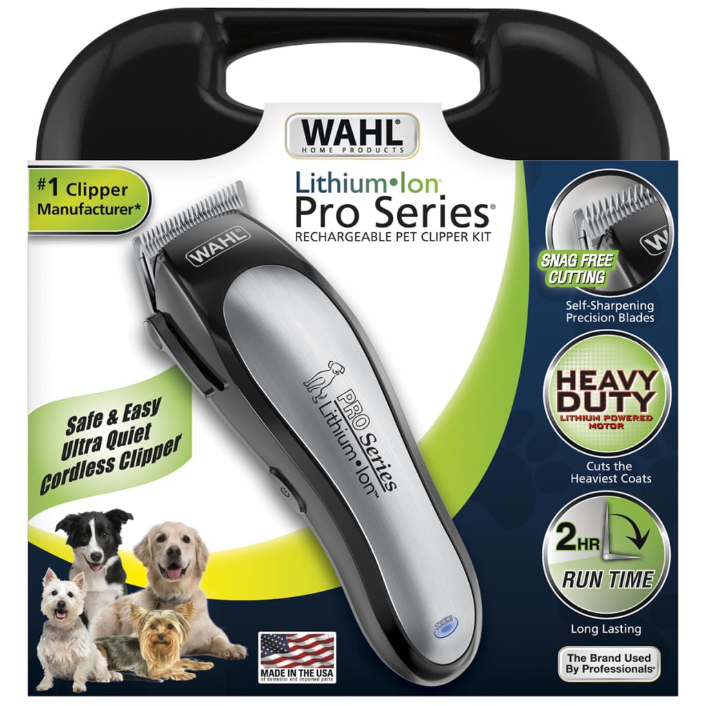 Wahl 12-Tlg. Schermaschinen Set Lithium Ion Pro Series 09766-016