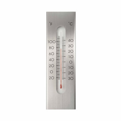 Nature Garten Wandthermometer Aluminium 7 X 1 X 23 Cm