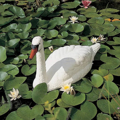 Ubbink Gartendekoration Weißer Schwan Kunststoff