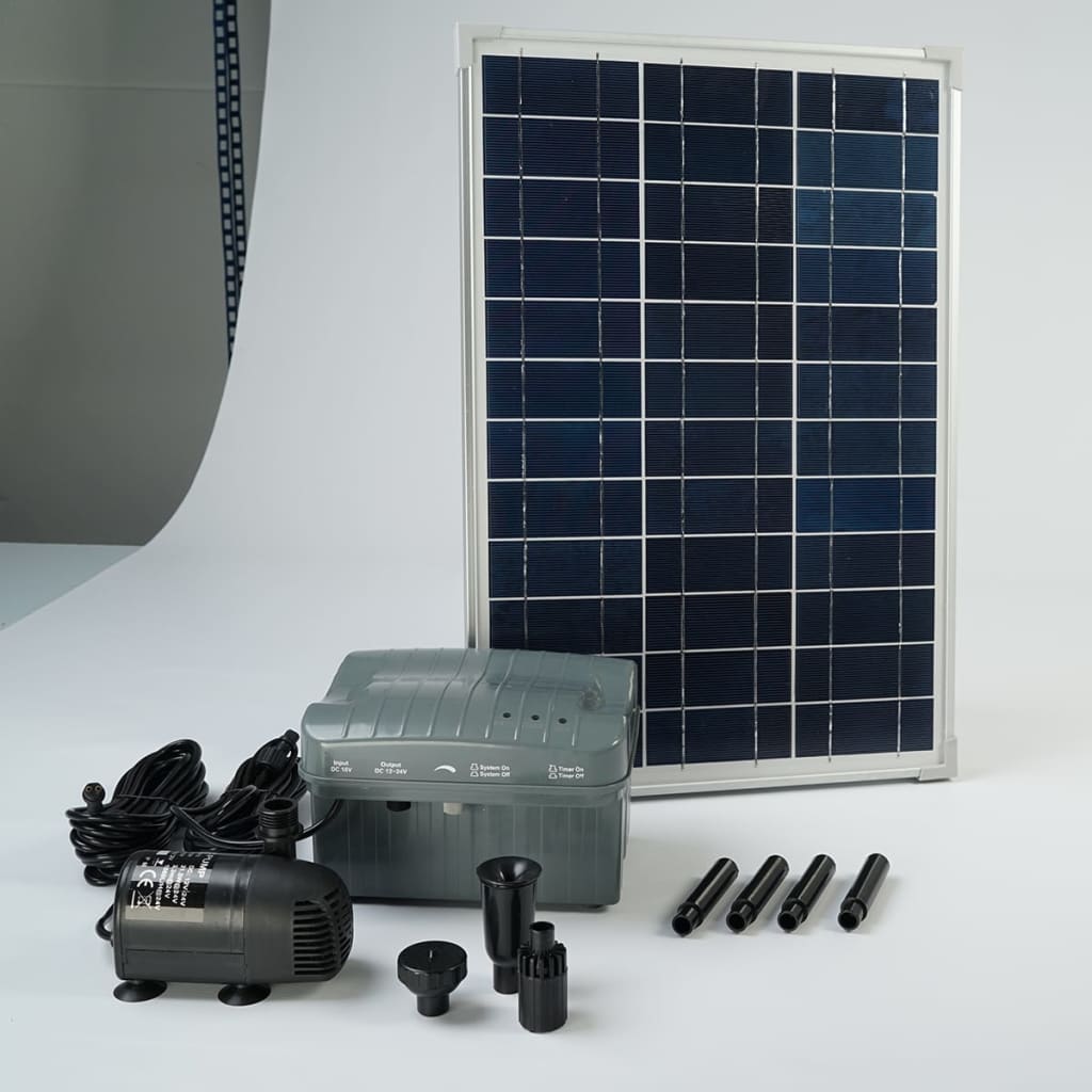 Ubbink Solarmax 1000 Mit Solarmodul, Pumpe Und Batterie 1351182