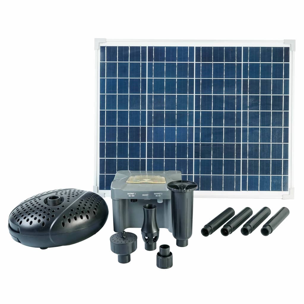 Ubbink Solarmax 1000 Mit Solarmodul, Pumpe Und Batterie 1351182