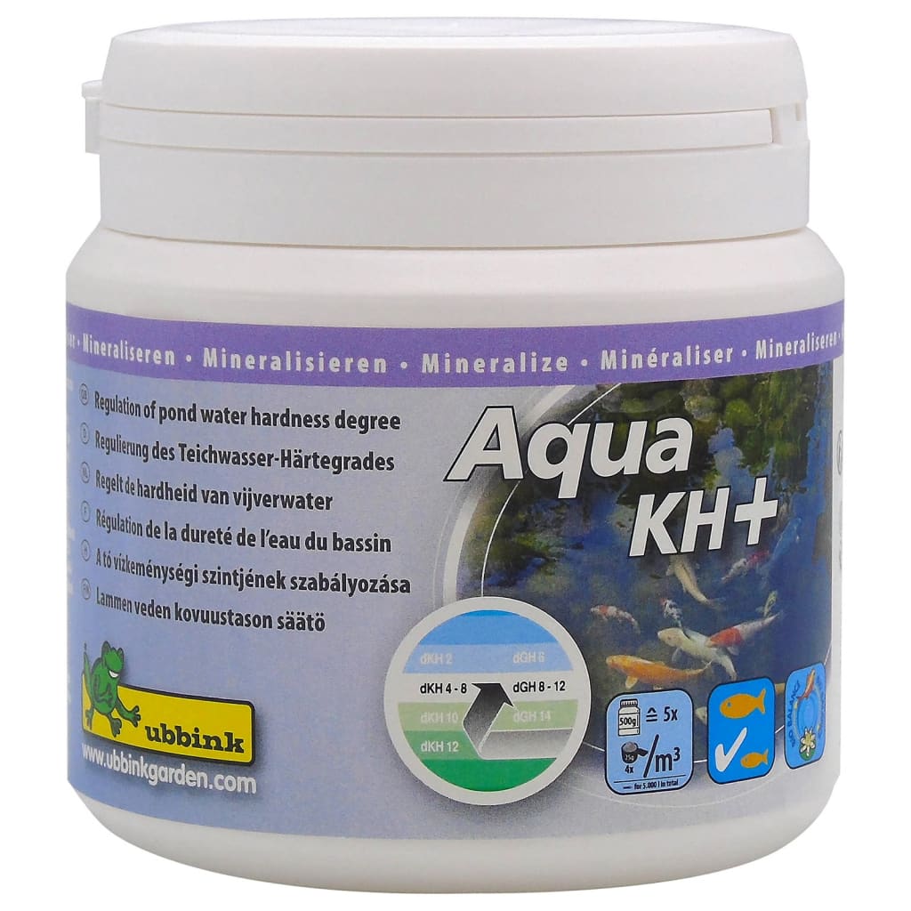 Ubbink Teich-Wasseraufbereiter Aqua Kh+ 500G Für 5000L