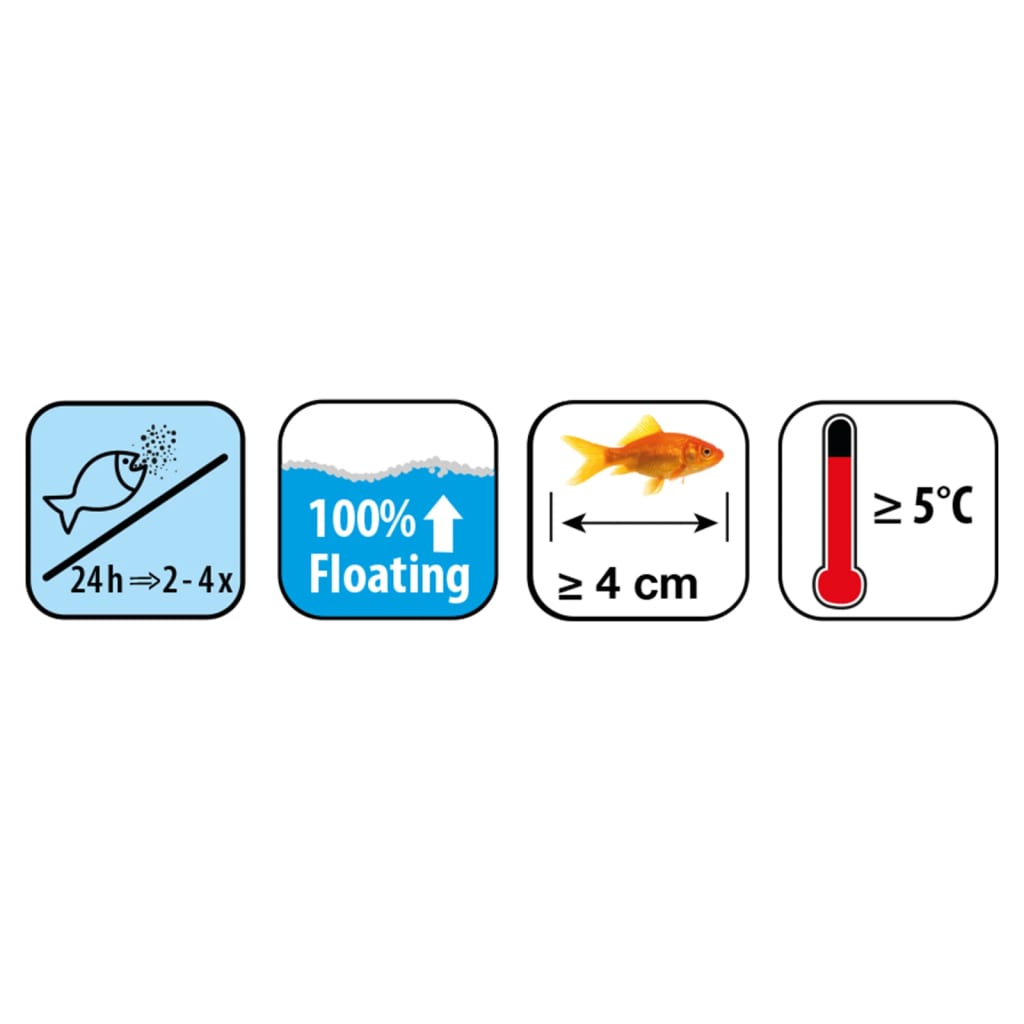 Ubbink Fischfutter Fish Mix Multicolour Flakes 5-20 Mm 3,5 L