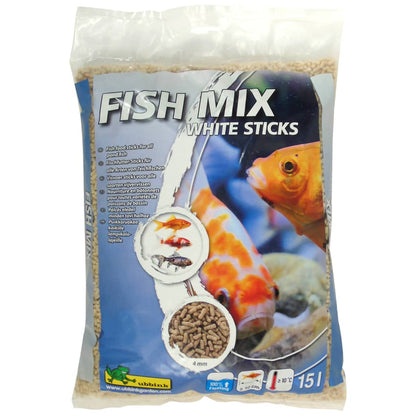 Ubbink Fischfutter Fish Mix White Sticks 4 Mm 15 L