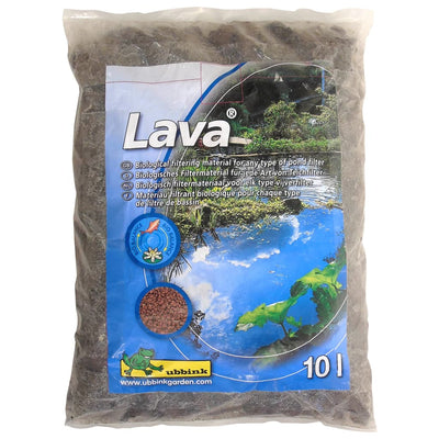 Ubbink Filtermaterial Für Teich Lava Vulkansteine 16-32 Mm 10 L Beige Und Weiß