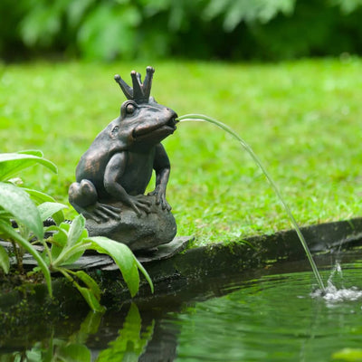 Ubbink Wasserspeier Froschkönig Natur