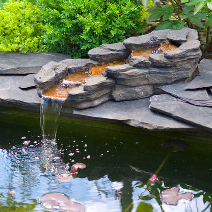 Ubbink Gartenwasserfall Cazorla Linksläufig