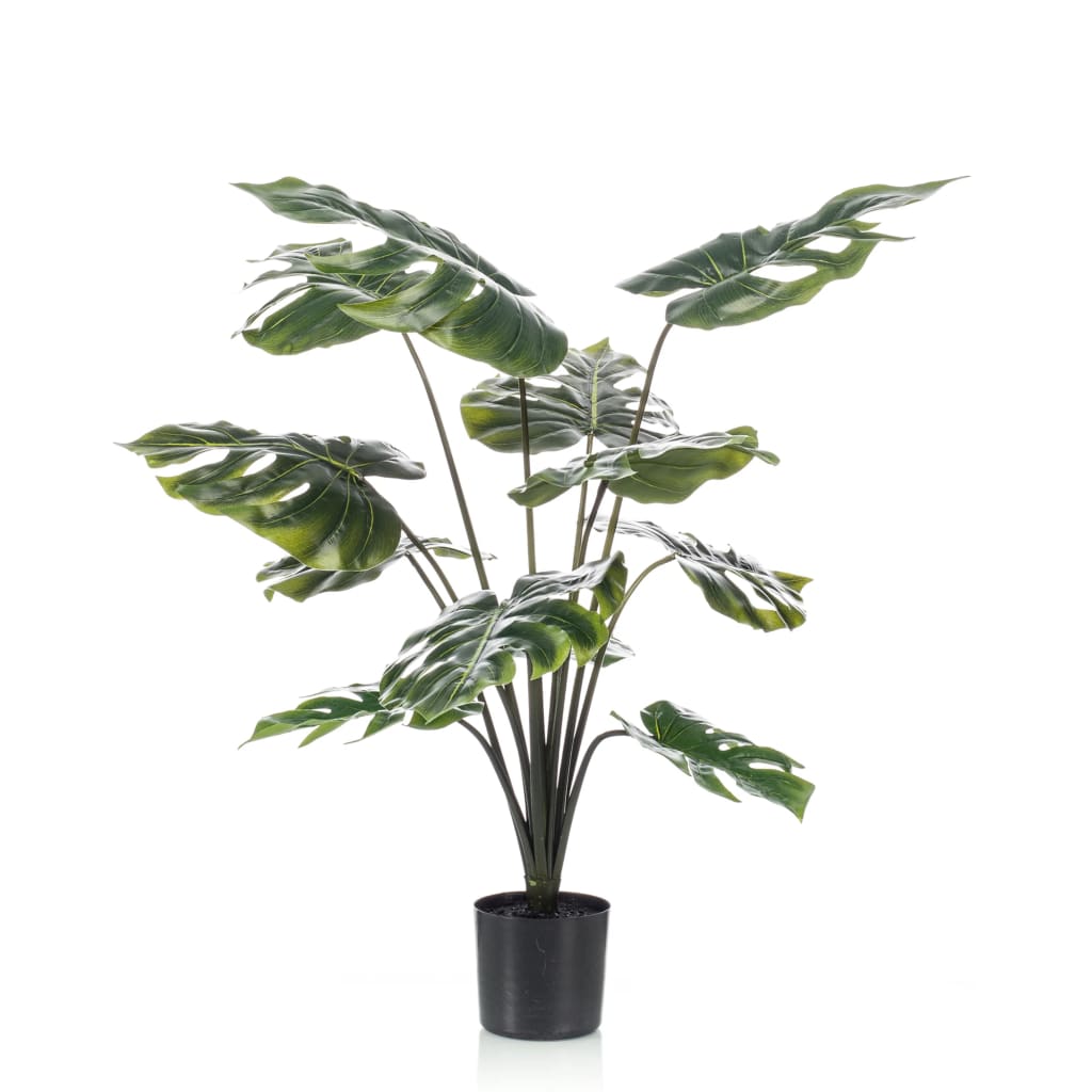 Emerald Monstera-Pflanze Künstlich Im Topf