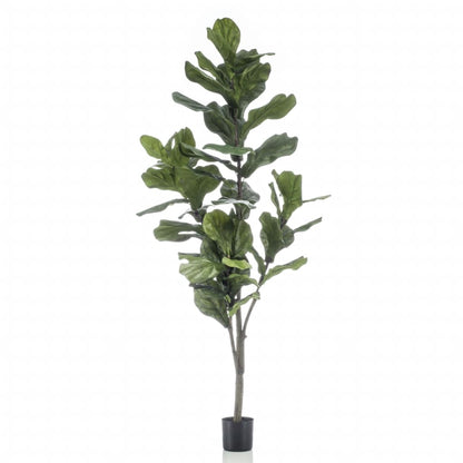 Emerald Geigenfeige Ficus Lyrata Künstlich 160 Cm