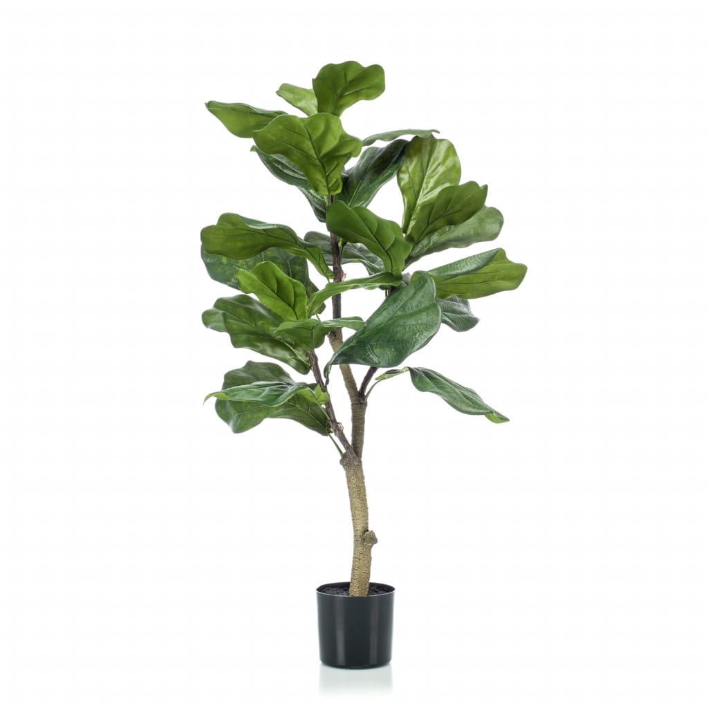 Emerald Geigenfeige Ficus Lyrata Künstlich 90 Cm