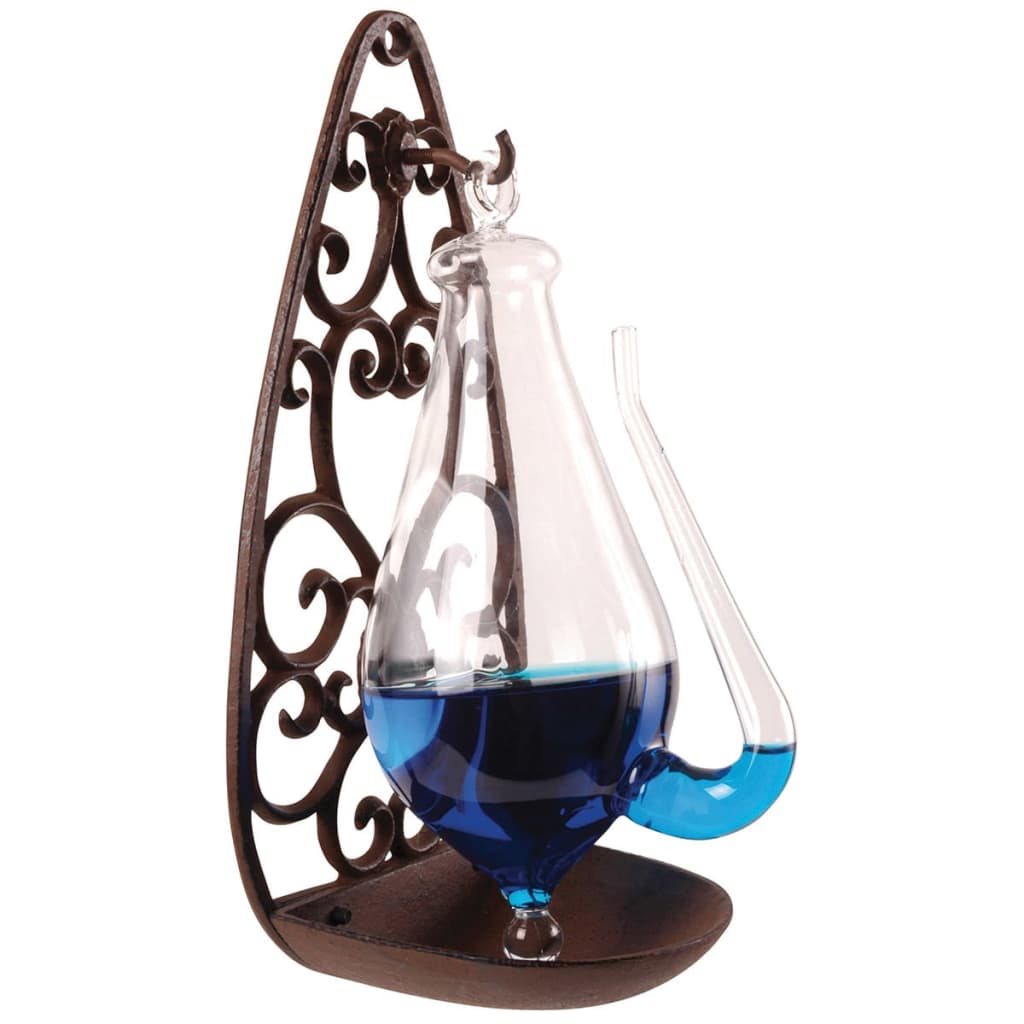 Esschert Design Glasbarometer Mit Gusseisenhalterung 0,5 L Th31