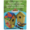 Esschert Design Vogelhaus Zum Bemalen 14,8X11,7X20 Cm Kg145