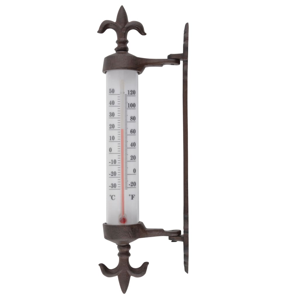 Esschert Design Außenthermometer Gusseisen