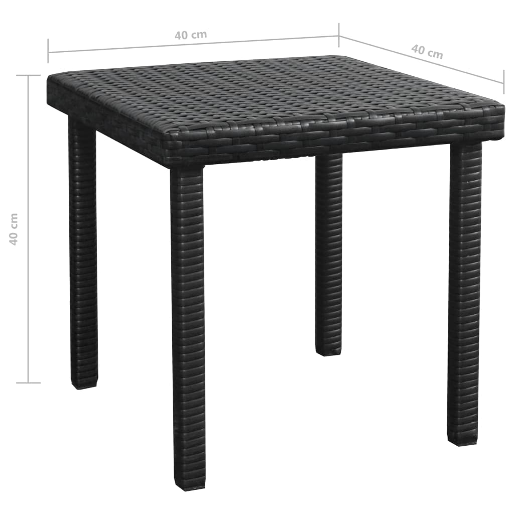 Sonnenliegen 2 Stk. Mit Tisch Poly Rattan