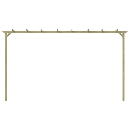 Garten-Pergola Kiefernholz Imprägniert 360X200X60 Cm