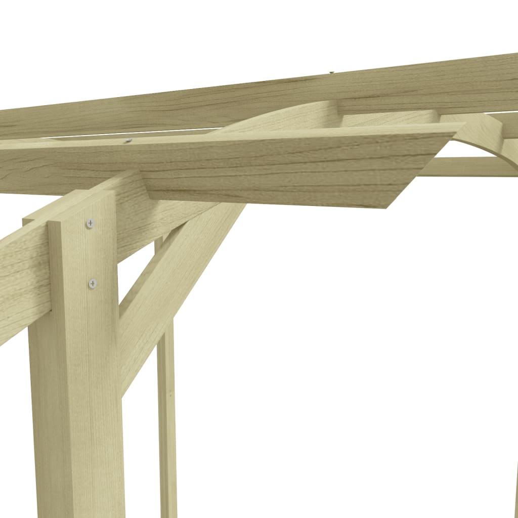 Garten-Pergola Kiefernholz Imprägniert 180X197X210 Cm