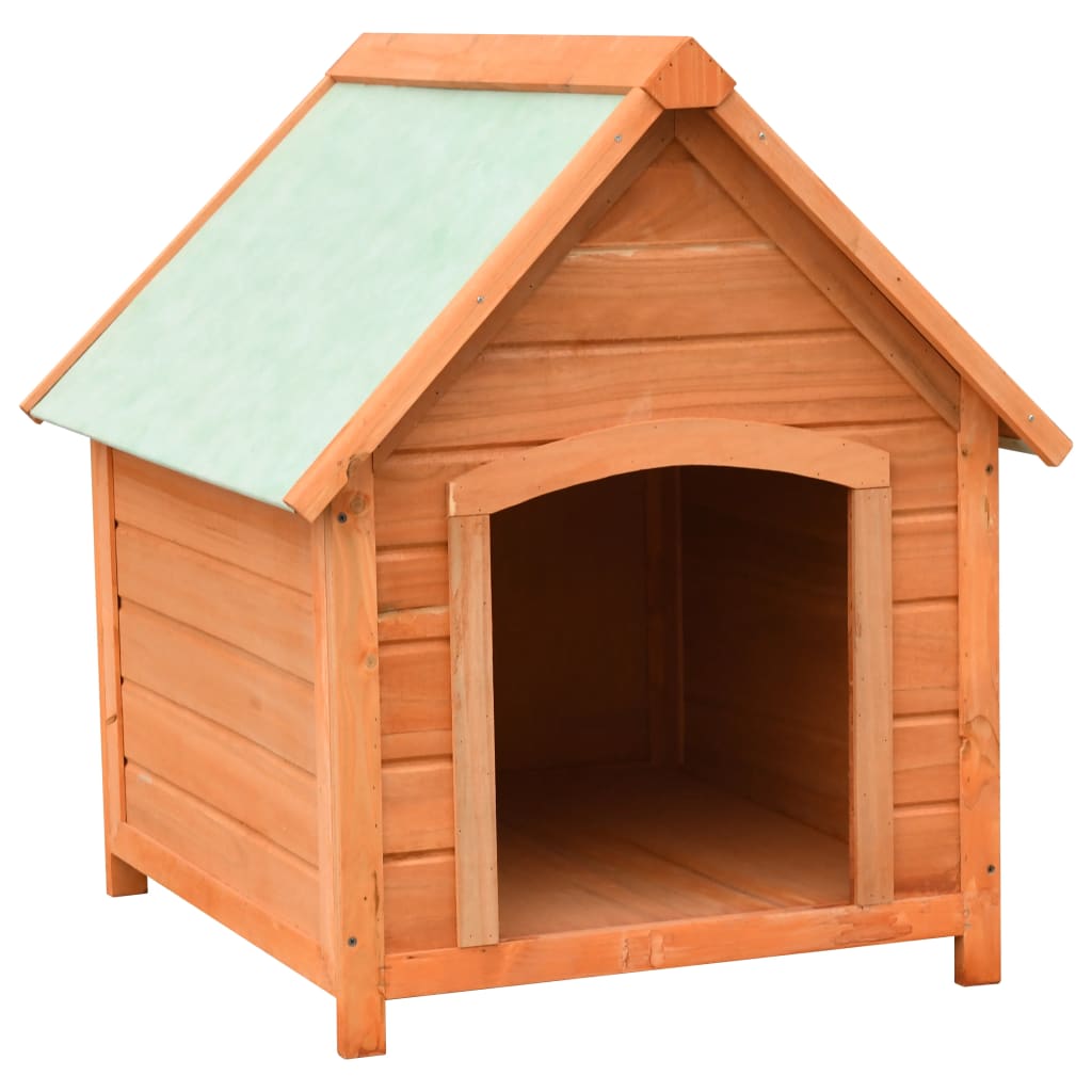 Hundehütte Kiefernholz & Tannenholz Massiv 72X85X82 Cm