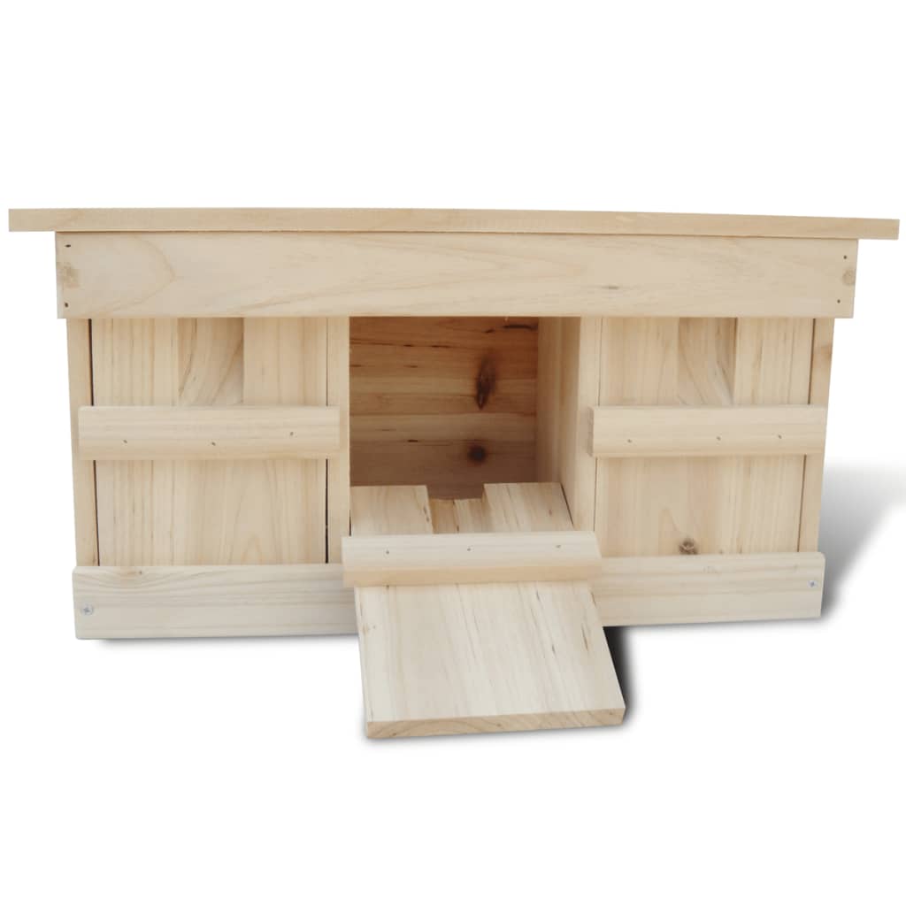 Spatzenhaus 2 Stk. Holz 44 X 15,5 X 21,5 Cm