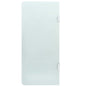 Urinal-Trennwand Wandmontage 90 X 40 Cm Hartglas