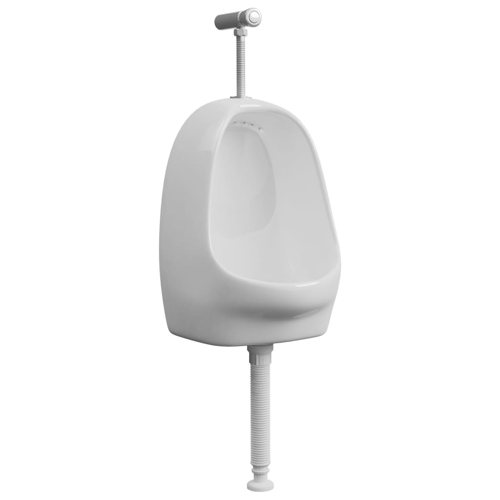 Wandurinal Mit Spülventil Keramik