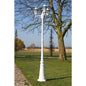 Gartenlaterne 3-Flammig 215 Cm Aluminium