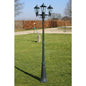 Gartenlaterne 3-Flammig 215 Cm Aluminium