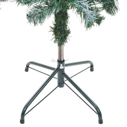 Künstlicher Weihnachtsbaum Mit Tannenzapfen Gefrostet 150 Cm