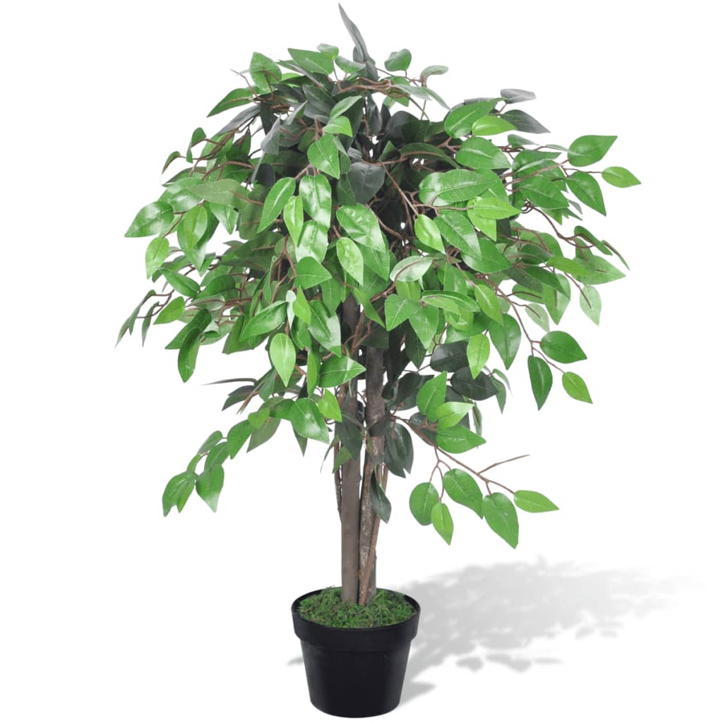 Künstlicher Zwerg-Ficus Mit Topf