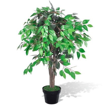 Künstlicher Zwerg-Ficus Mit Topf