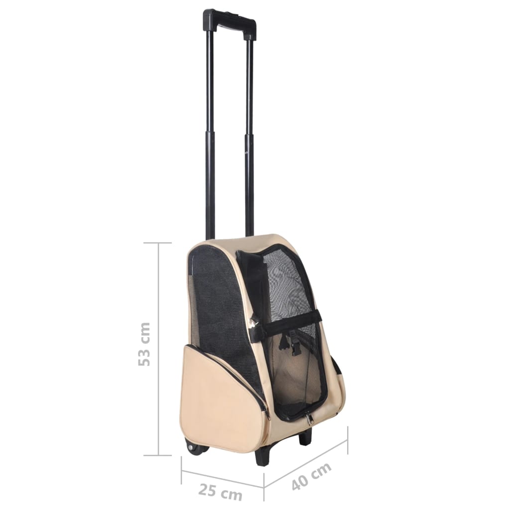 Trolley Für Haustiere 3-In-1 Faltbar