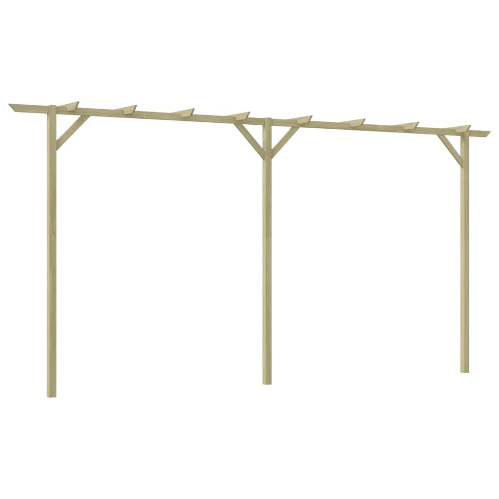 Gartenpergola 205X40X203 Cm Holz