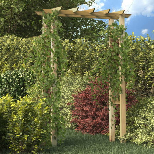 Gartenlaube Rosenbogen 150 X 60 X 204 Cm Holz Imprägniert