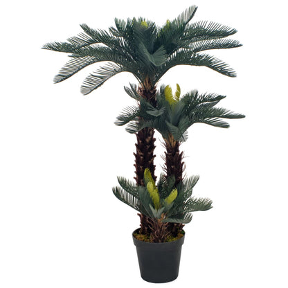 Künstliche Pflanze Cycas-Palme Mit Topf Grün