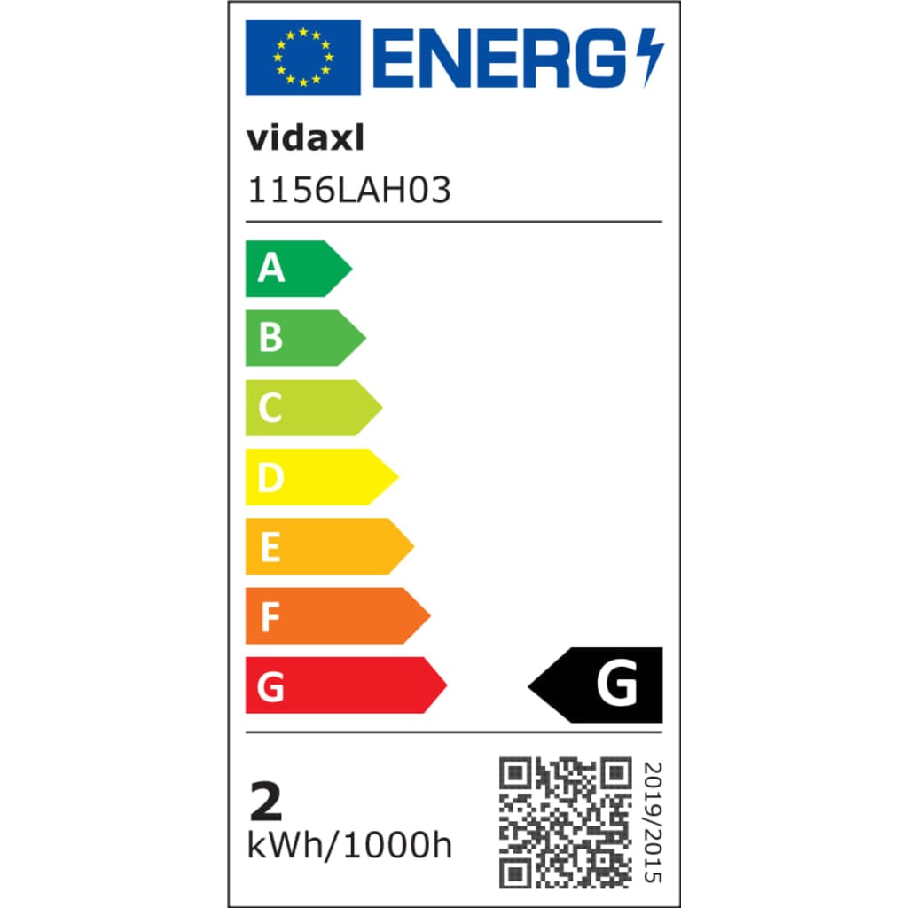 Strahler 2 Stk. Mit Glühlampen 2 W E27 Schwarz