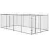 Outdoor-Hundezwinger Mit Überdachung 7,6X3,8X2,3 M