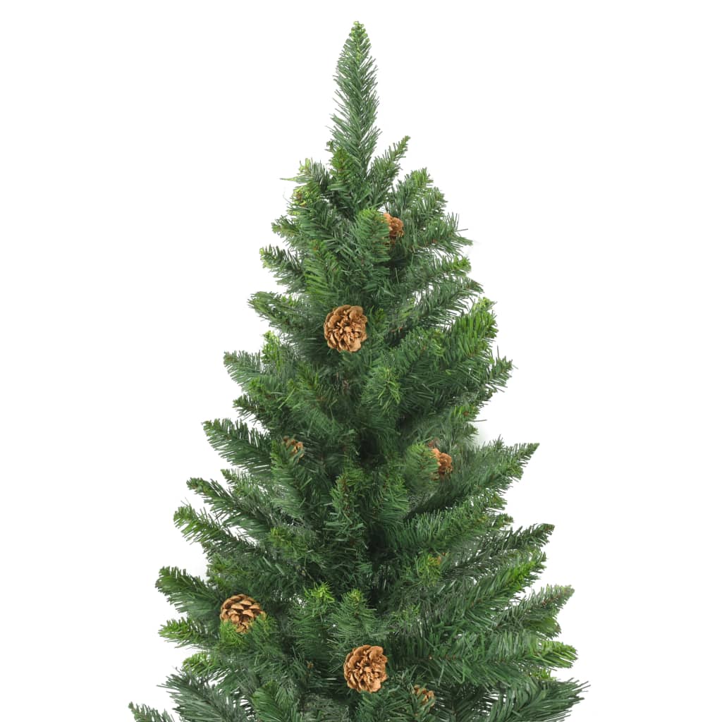 Künstlicher Weihnachtsbaum Mit Kiefernzapfen 150 Cm