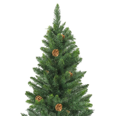 Künstlicher Weihnachtsbaum Mit Kiefernzapfen 150 Cm