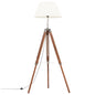 Stativlampe Teak Massivholz 141 Cm