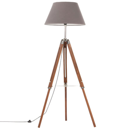 Stativlampe Teak Massivholz 141 Cm