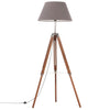 Stativlampe Teak Massivholz 141 Cm